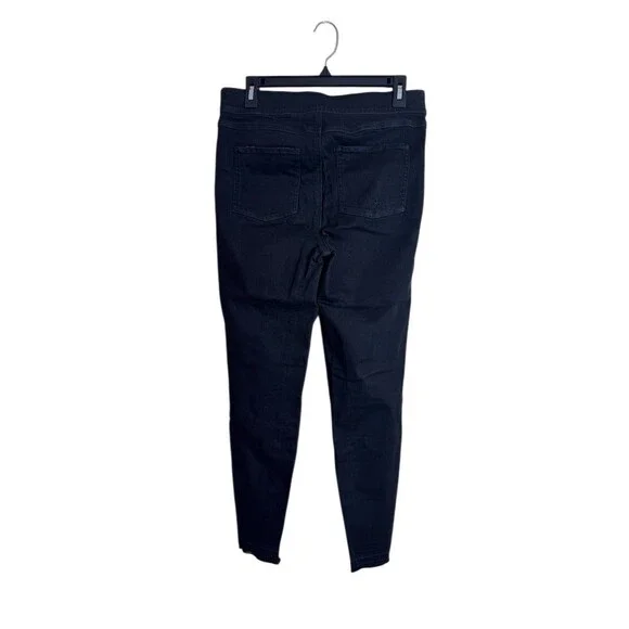 SPANX Jegging Jeans Womens Size L Black High Rise Pull-On Ankle Skinny - Picture 2 of 6